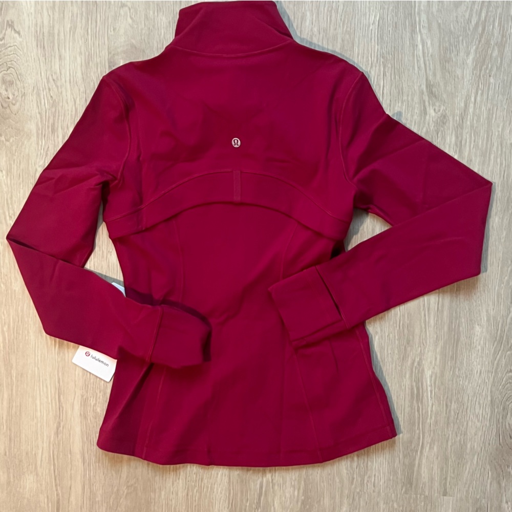 Lululemon Define Jacket Rumble Berry Nulu Size 6 NWT - Picture 7 of 9